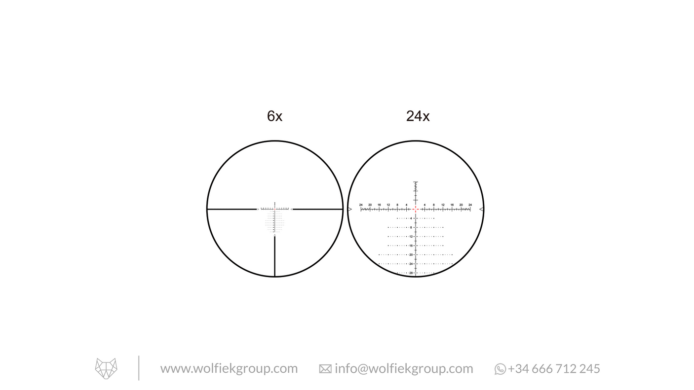 Vector Optics Taurus Riflescope - 6-24x50 HD MOA