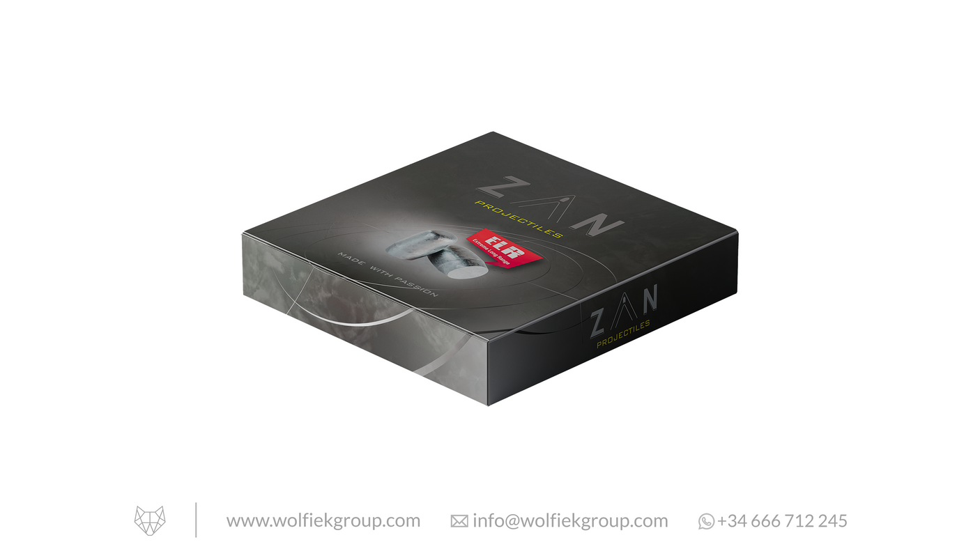 Zan Projectiles Airgun Slugs ELR - Cal. 25 (6.5mm) | 3.97g (61.3gr)