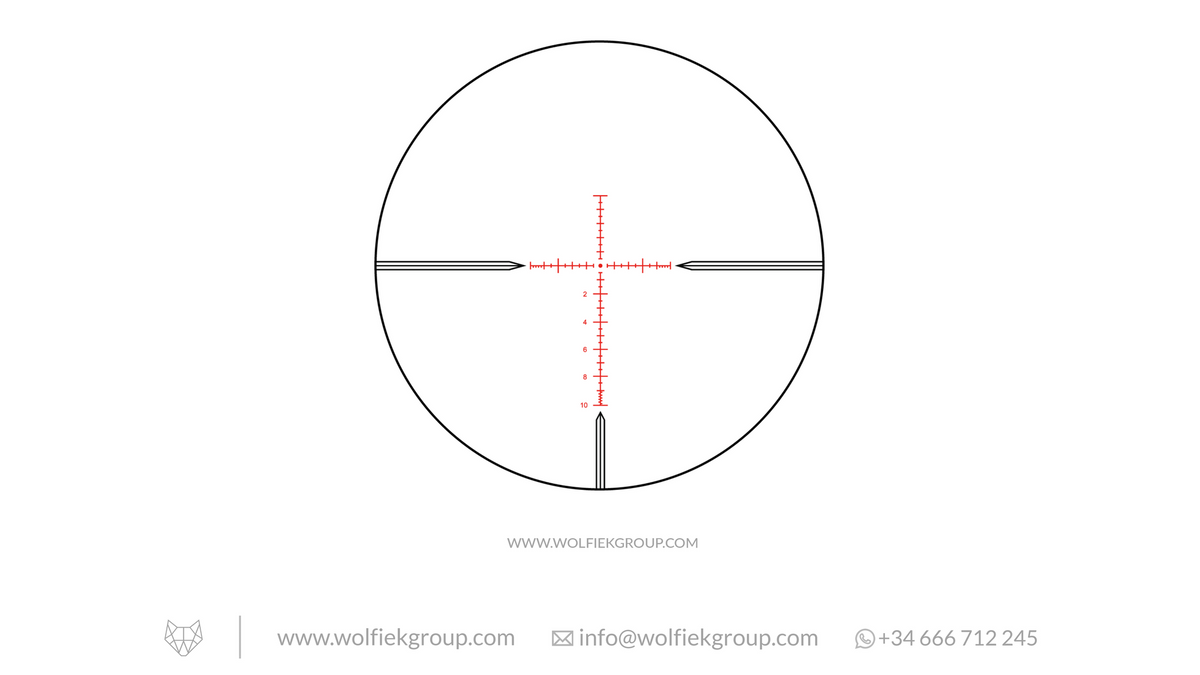 Vector Optics Taurus Riflescope - 6-24x50 HD SFP