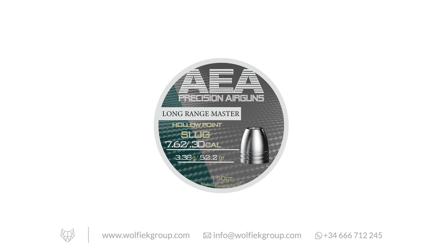 AEA Long Range Master Slugs · Hollow Point · Cal .30 (7.62mm)
