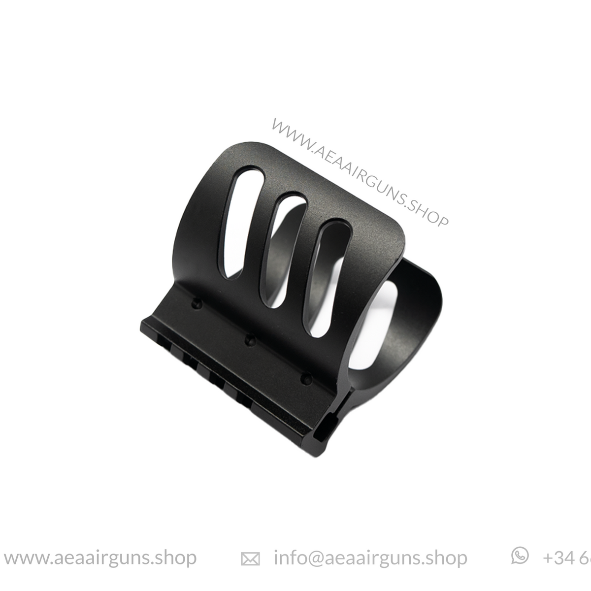 FX-Air Gun Tube Clamp ブラック 【公式通販】
