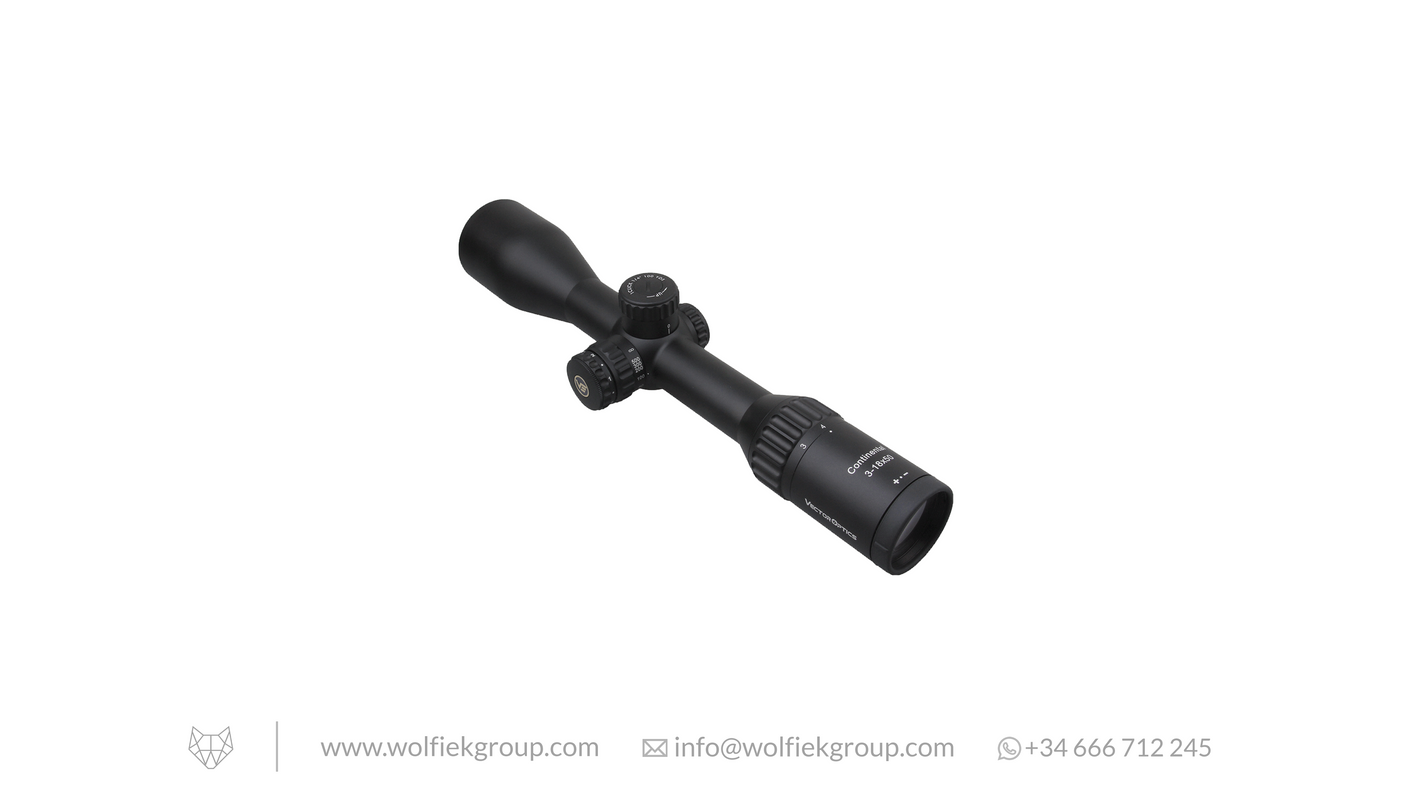 Vector Optics Continental Hunting Scope - x6 3-18x50 CDM SFP