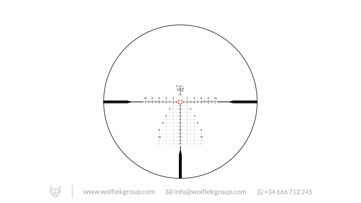 Vector Optics Continental Riflescope - x6 2-12x44 RAR MPVO