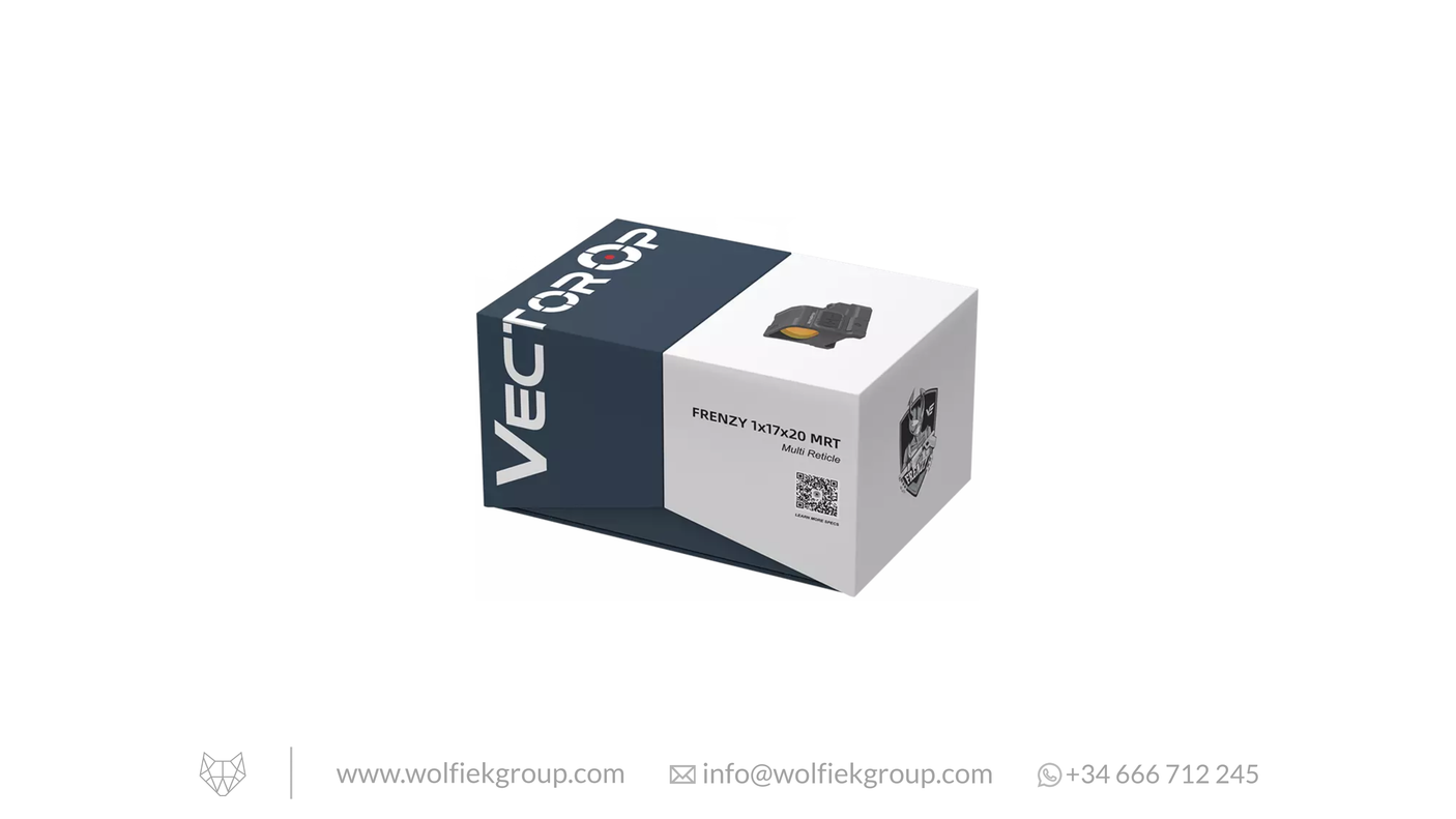 Vector Optics Frenzy MRT Aspheric Lens Red Dot Sight - FA 1x17x20 EDC