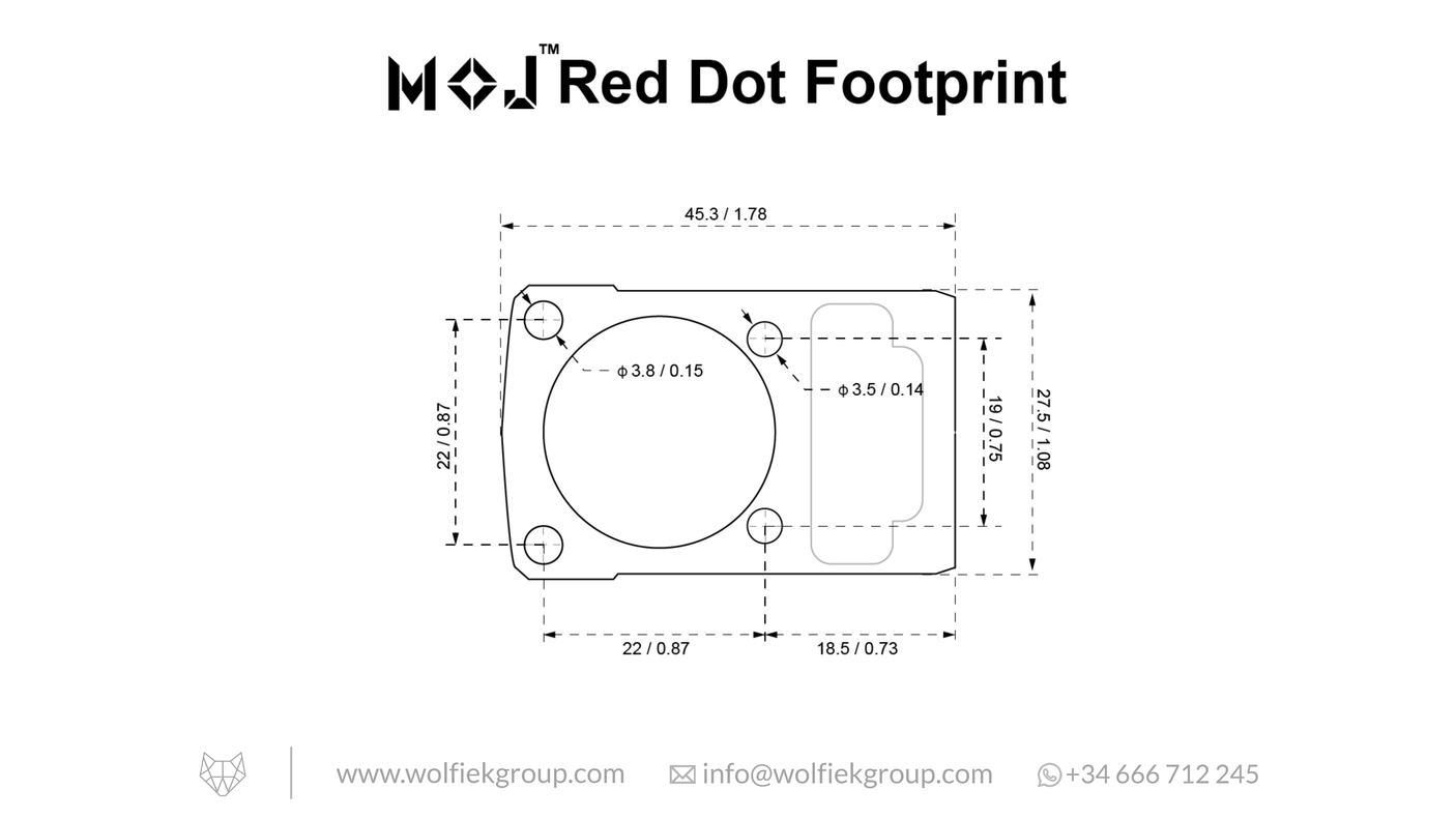 Vector Optics Frenzy Flex Titanium Red Dot Sight - 1x19x28 GenII