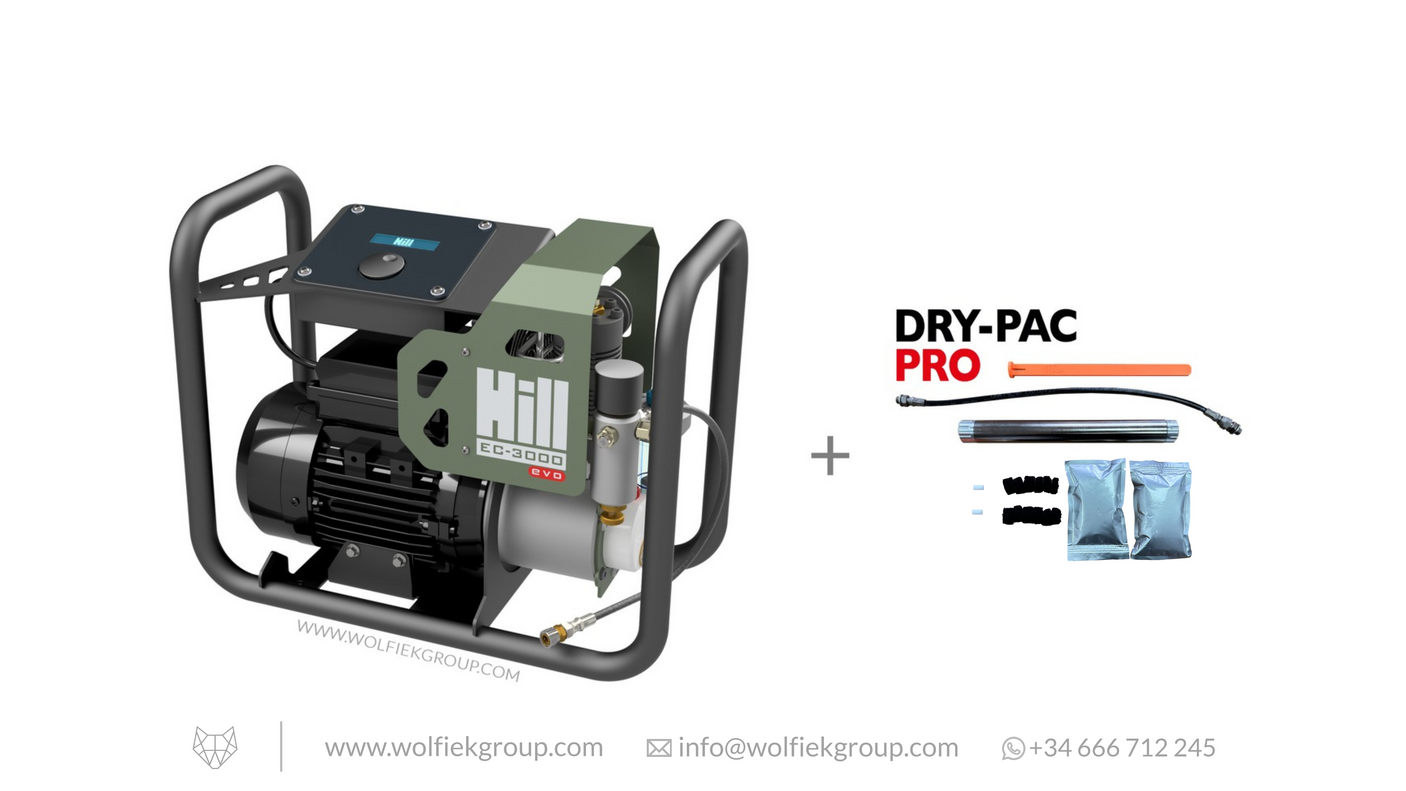 Hill Electric PCP Airgun Air Compressor – EC–3000 Evo