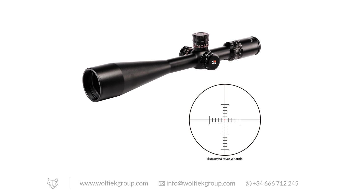 Sightron Riflescope · SIII Precision Long Range 10-50x60 Zero Stop
