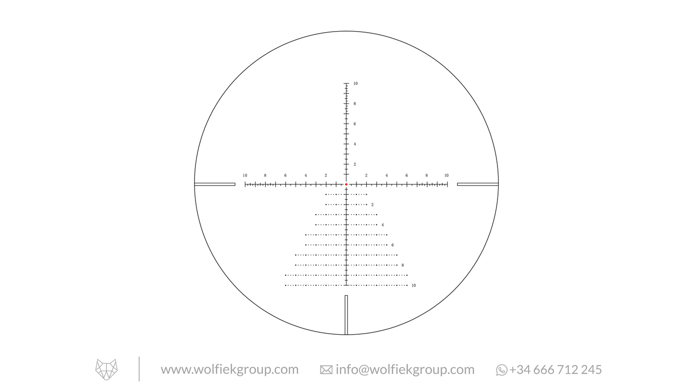 Vector Optics Veyron Compact Riflescope - 3-12x44IR SFP