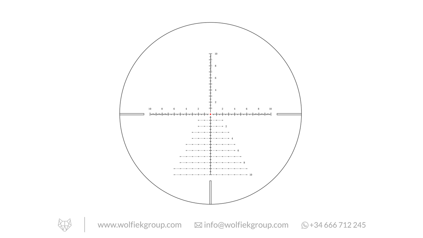 Vector Optics Veyron Compact Riflescope - 6-24x44IR SFP