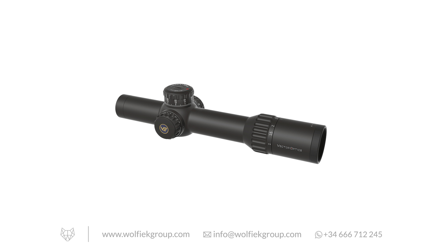 Vector Optics Continental Riflescope - x10 1-10x28 ED RAR-C