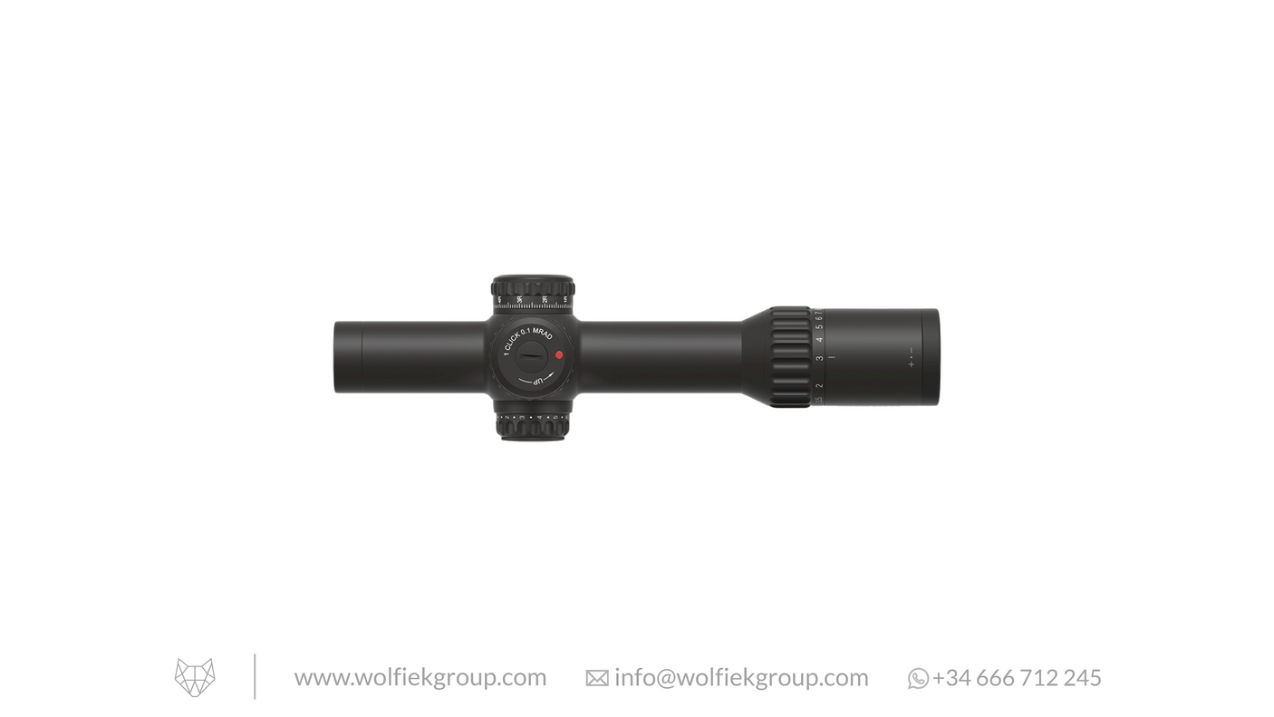 Vector Optics Continental Riflescope - x10 1-10x28 ED RAR-C