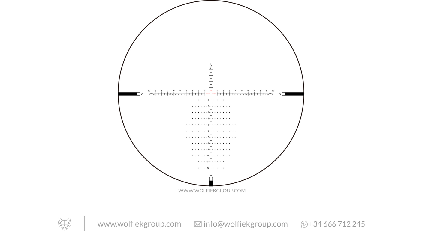 Vector Optics Taurus Riflescope - 6-24x50 HD MIL
