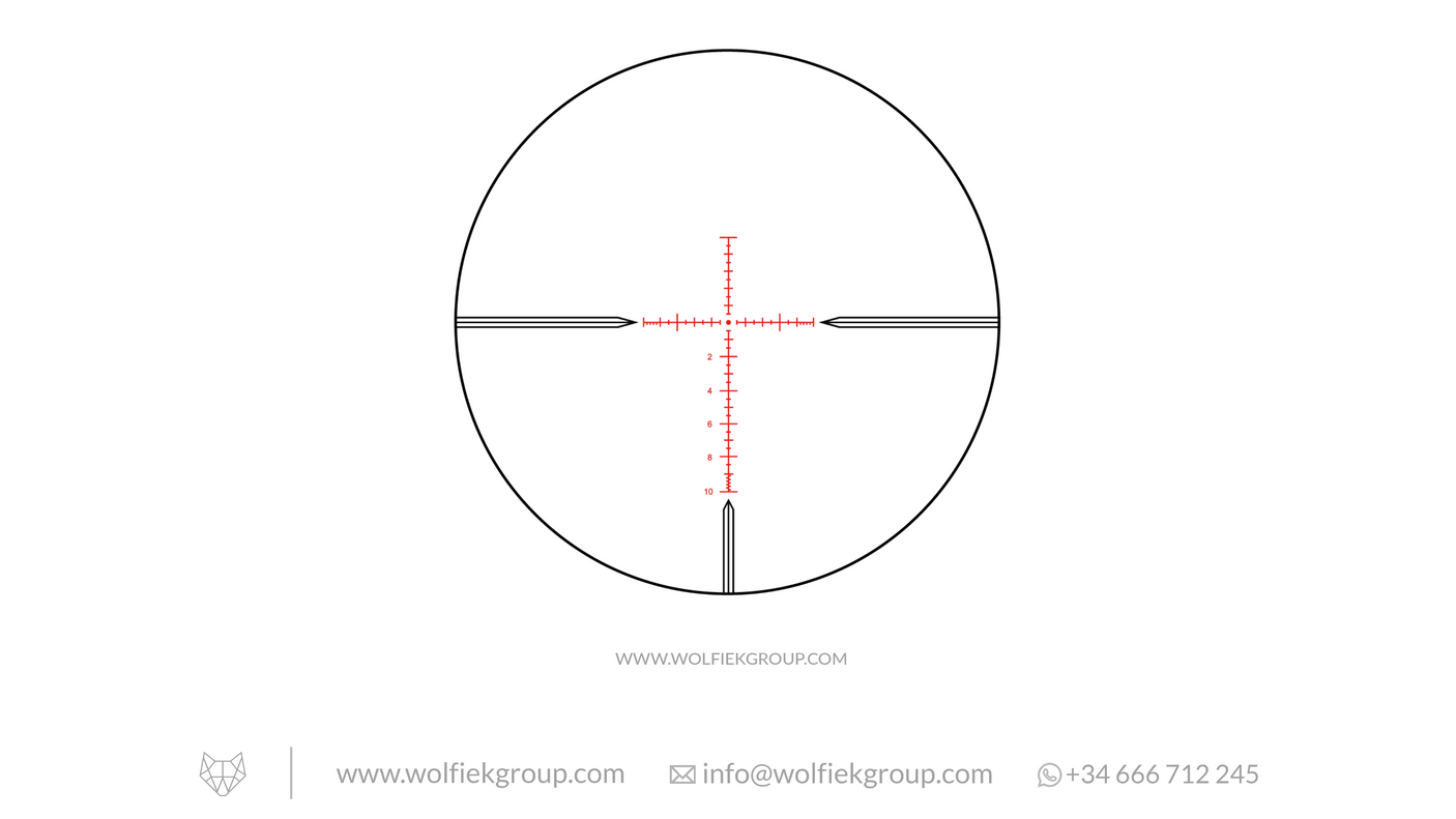 Vector Optics Taurus Riflescope - 6-24x50 HD SFP