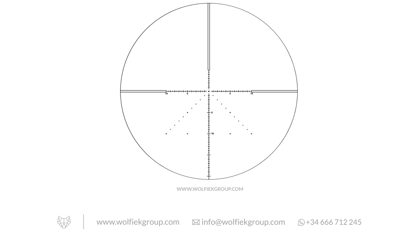 Vector Optics Veyron Riflescope - 10X44 SFP