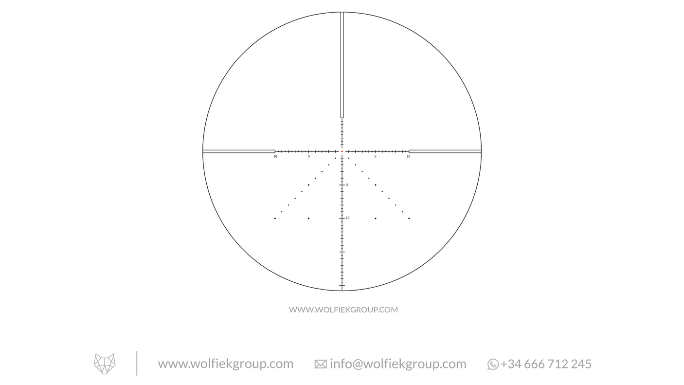 Vector Optics Veyron Riflescope - 2-8x32 IR SFP