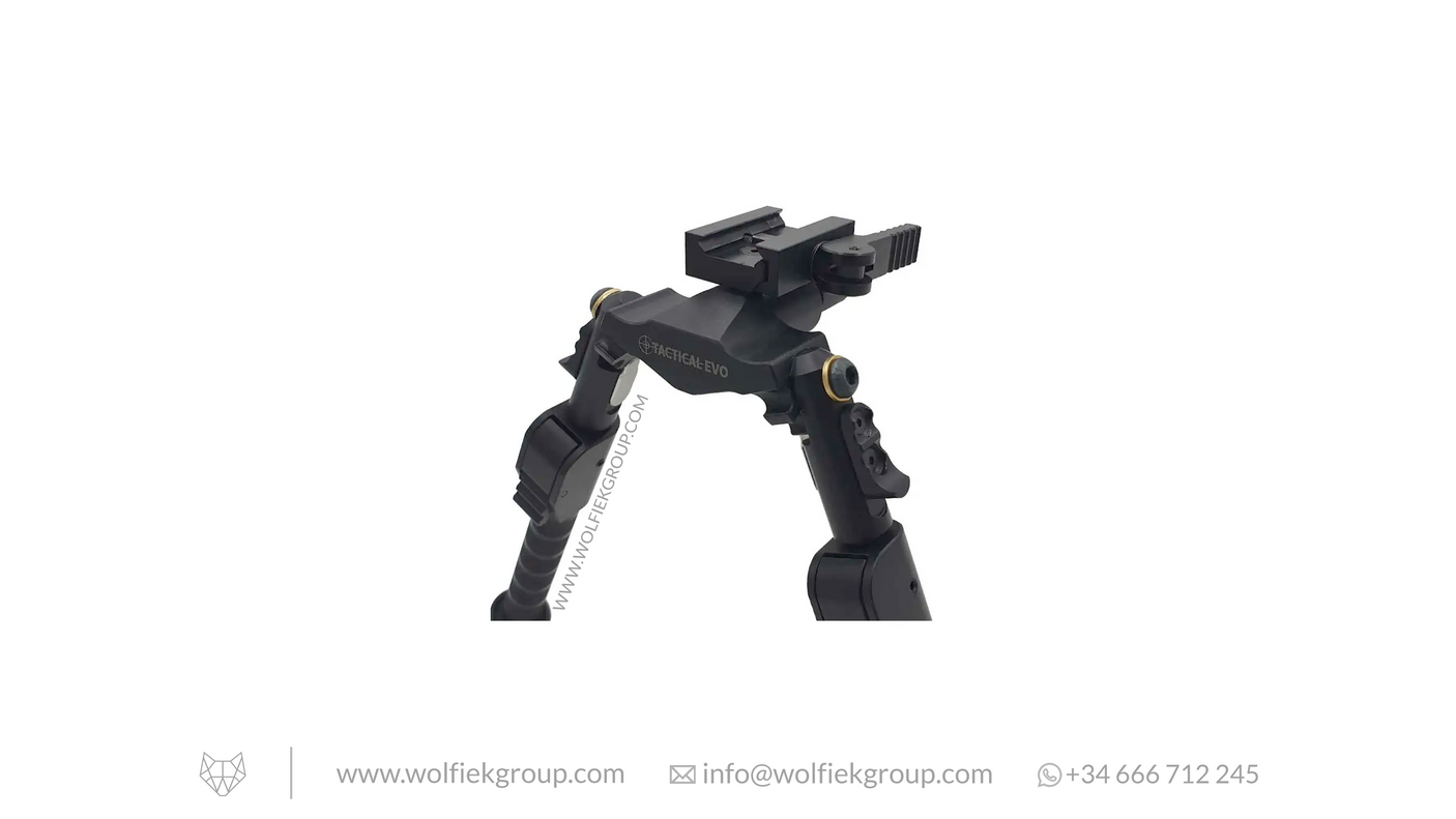 Tactical EVO Bipod TACTICAL – PRS 6.5-8"