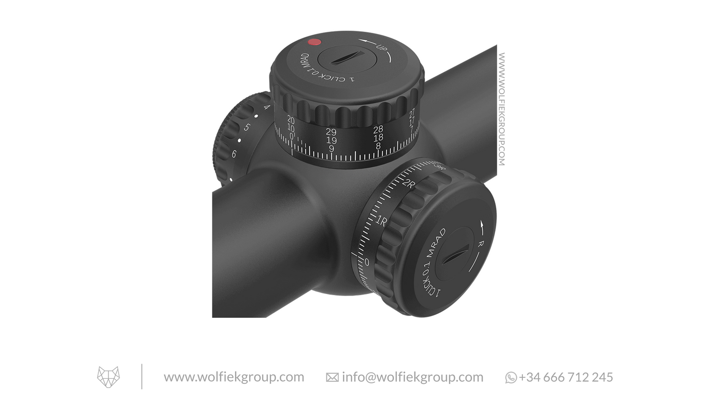 Vector Optics Continental Riflescope – x10 1-10x28 ED VET-CTR FFP