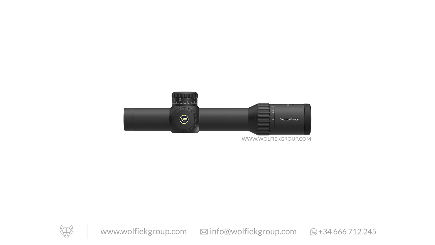 Vector Optics Continental Riflescope – x10 1-10x28 ED VET-RAR FFP