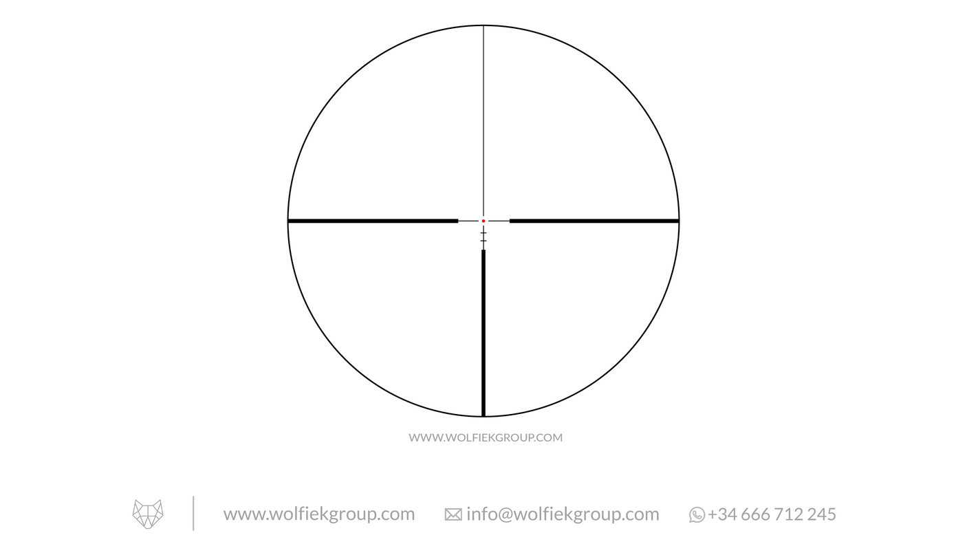 Vector Optics Continental Riflescope Hunting – x6 2-12x50 G4 SFP