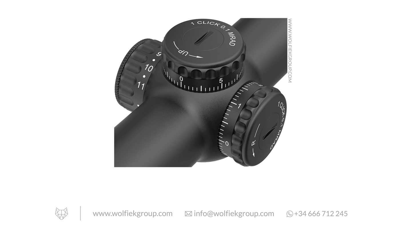 Vector Optics Continental Fiber LPVO Riflescope - x8 1-8x24i ED