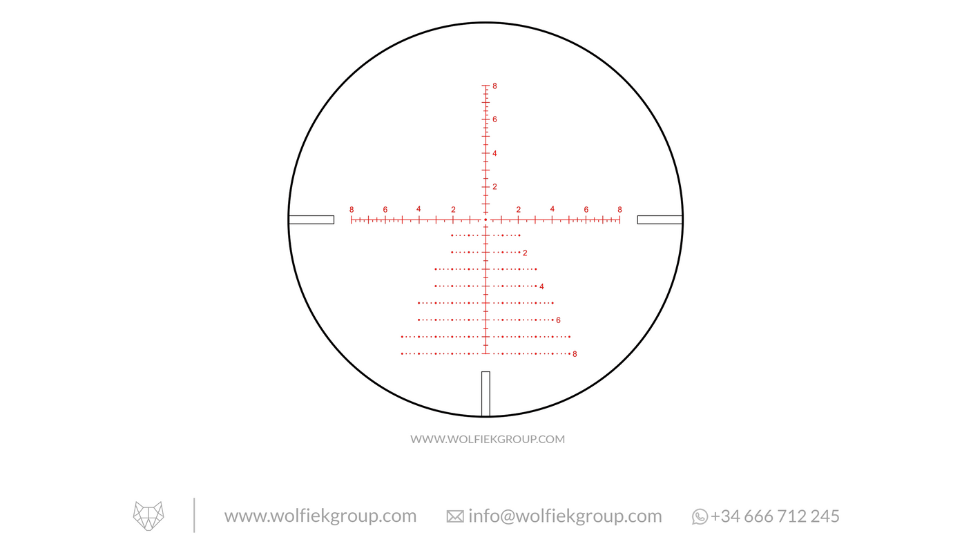 Vector Optics Continental Riflescope – x8 4-32x56 ED Tactical SFP