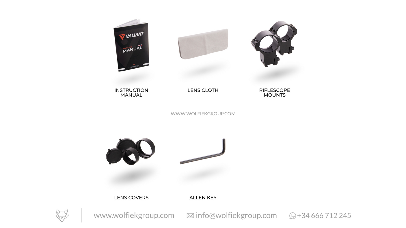 Valiant Optics Lynx Riflescope - 4-16x50 SF SIR