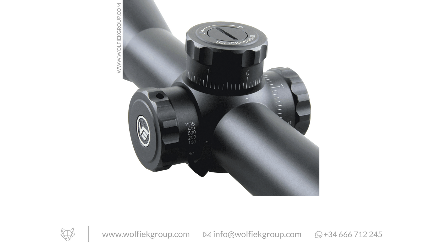 Vector Optics Marksman Riflescope - 10x44 SFP