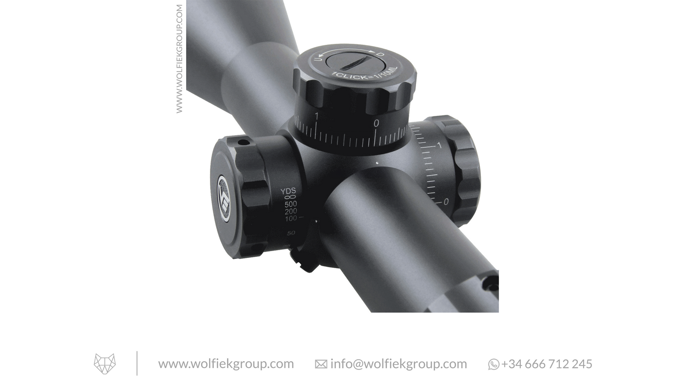 Vector Optics Marksman Riflescope - 4.5-18x50 SFP