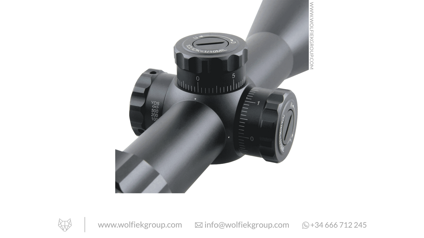 Vector Optics Marksman Riflescope - 4.5-18x50 SFP