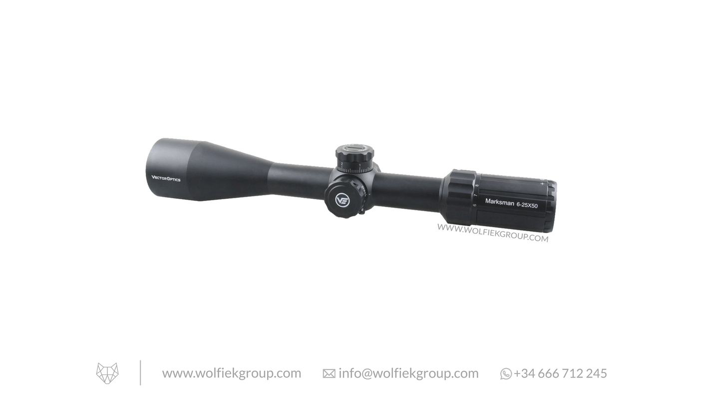 Vector Optics Marksman Riflescope - 6-25x50 SFP