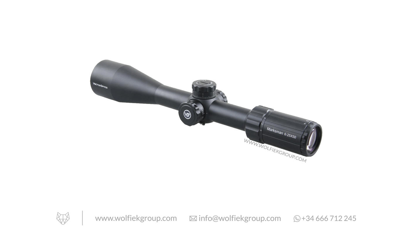 Vector Optics Marksman Riflescope - 6-25x50 SFP