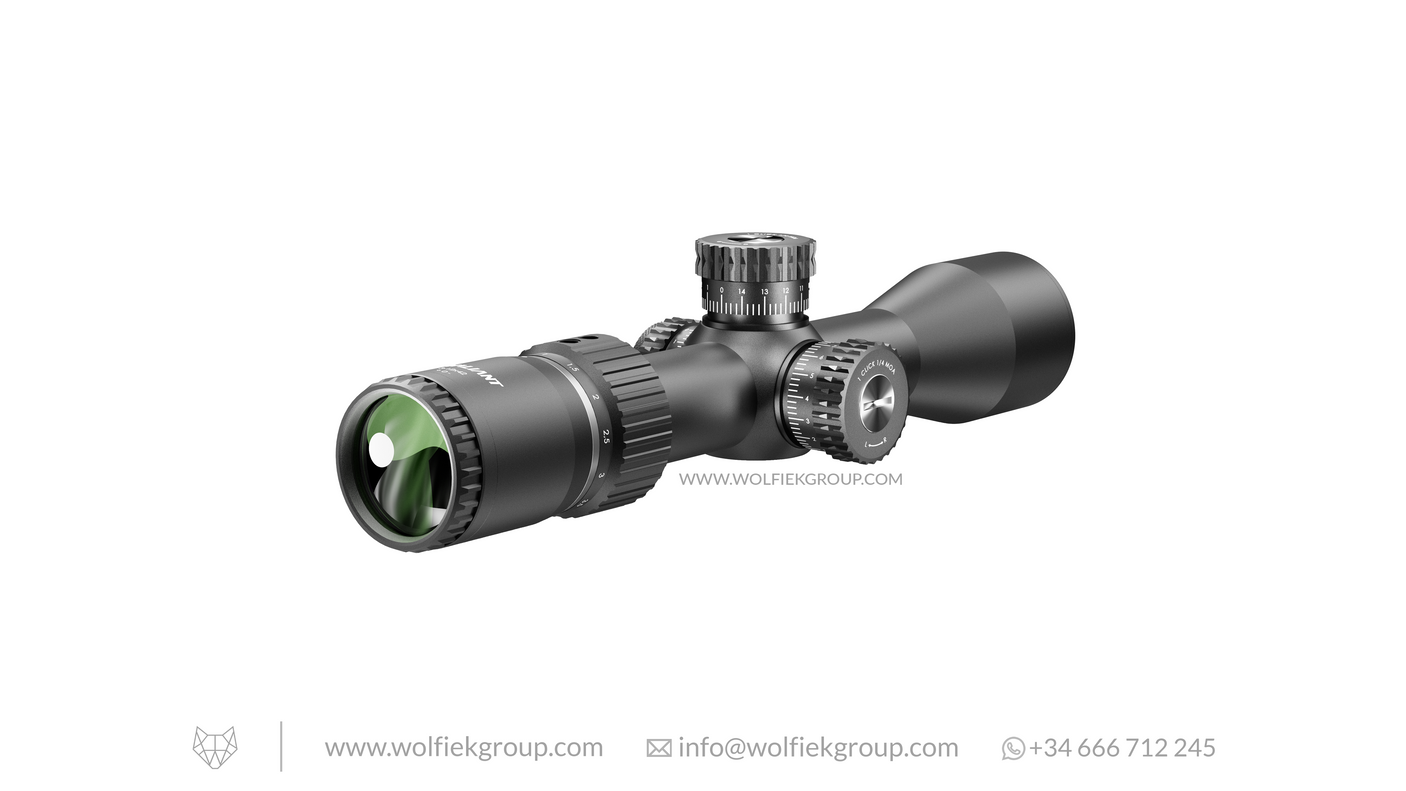 Valiant Optics Themys Riflescope - 3-12x42 SF Compact
