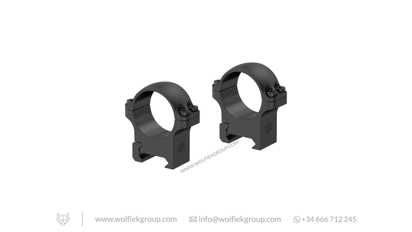 Vector Optics Weaver Riflescope Steel Mounts - 30mm