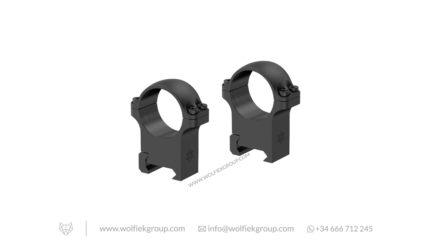 Vector Optics Weaver Riflescope Steel Mounts - 30mm