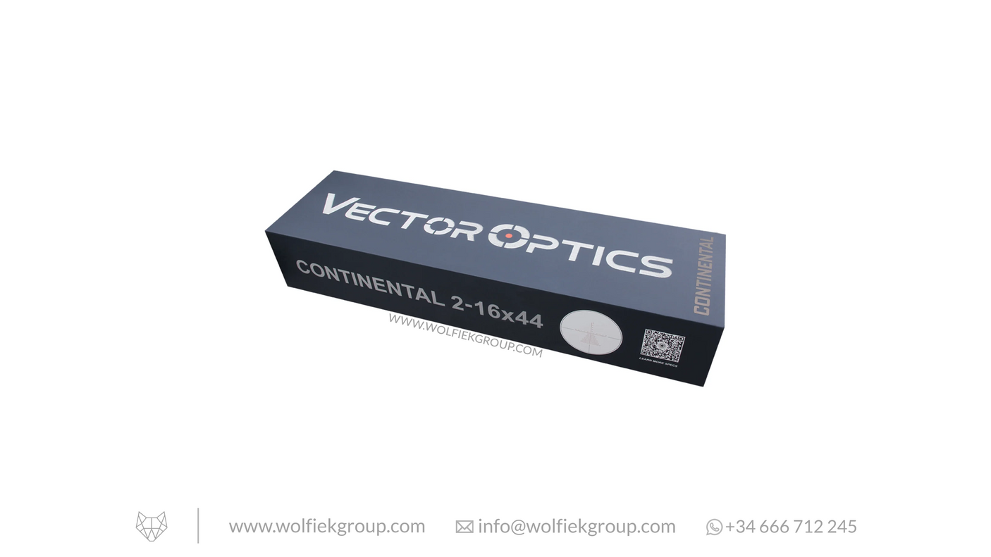 Vector Optics Continental Tactical Scope ED - x8 2-16x44 SFP