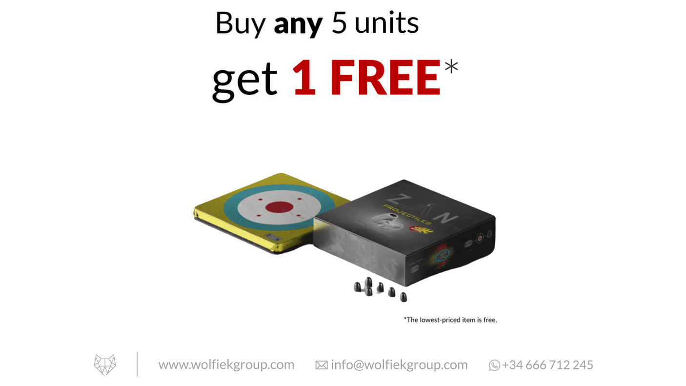 Zan Projectiles Larger Diameter Airgun Slugs - Cal .219 (5.56 mm)