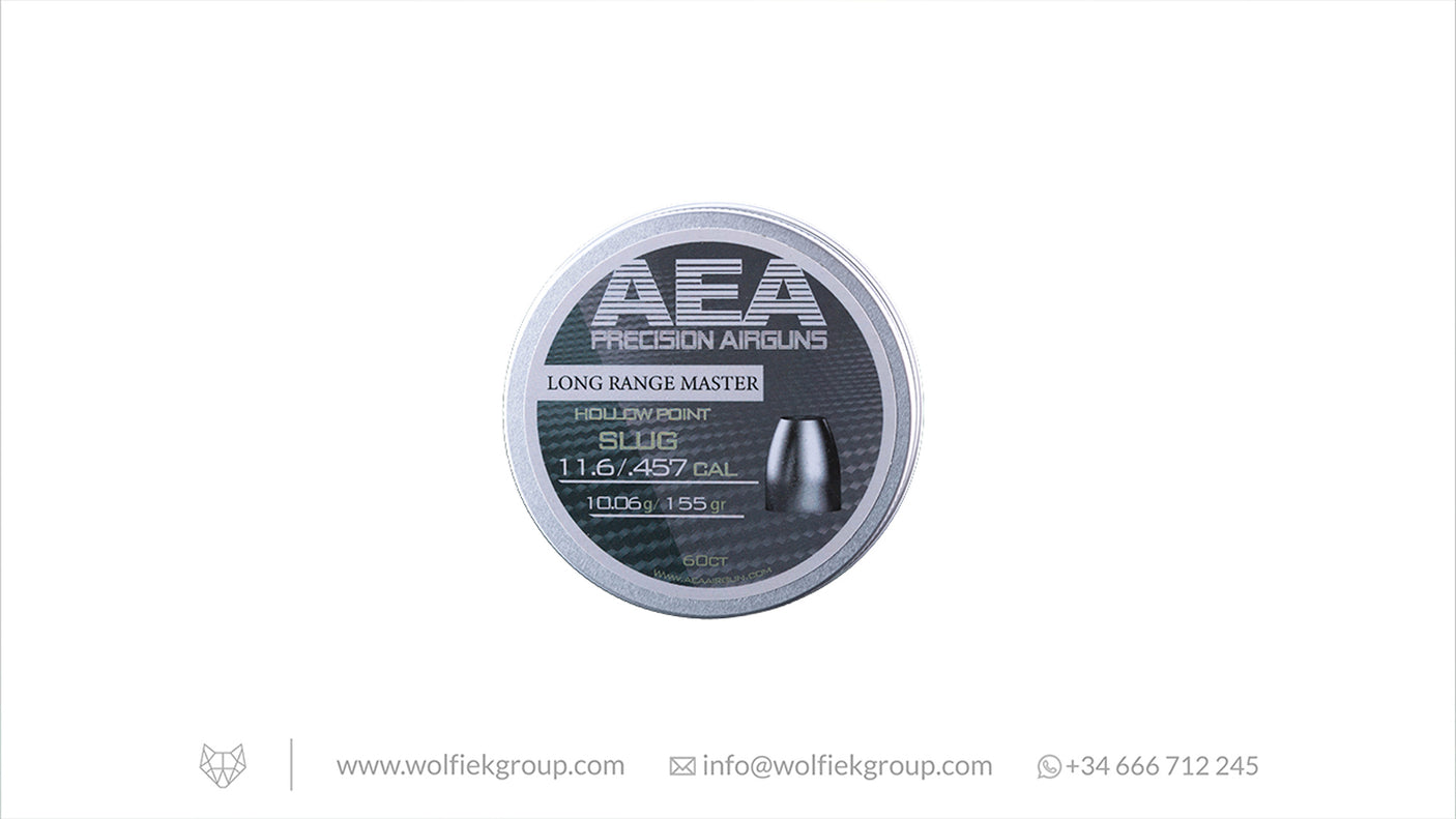 AEA Long Range Master Hollow Point Slugs - Cal .457 (11.6mm) - 10.06g (155gr)