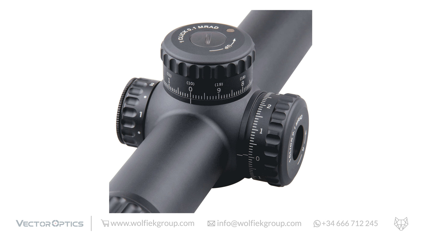 Vector Optics Continental Riflescope - x6 1-6x28 Tactical FFP