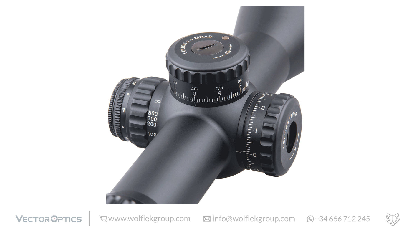 Vector Optics Continental Riflescope - x6 3-18x50 VCT FFP