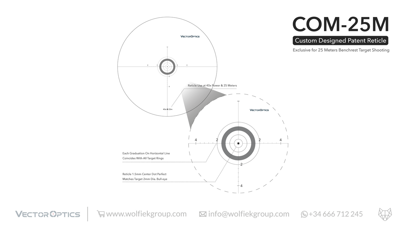 Vector Optics Sentinel X Riflescope - 10-40x50 SFP