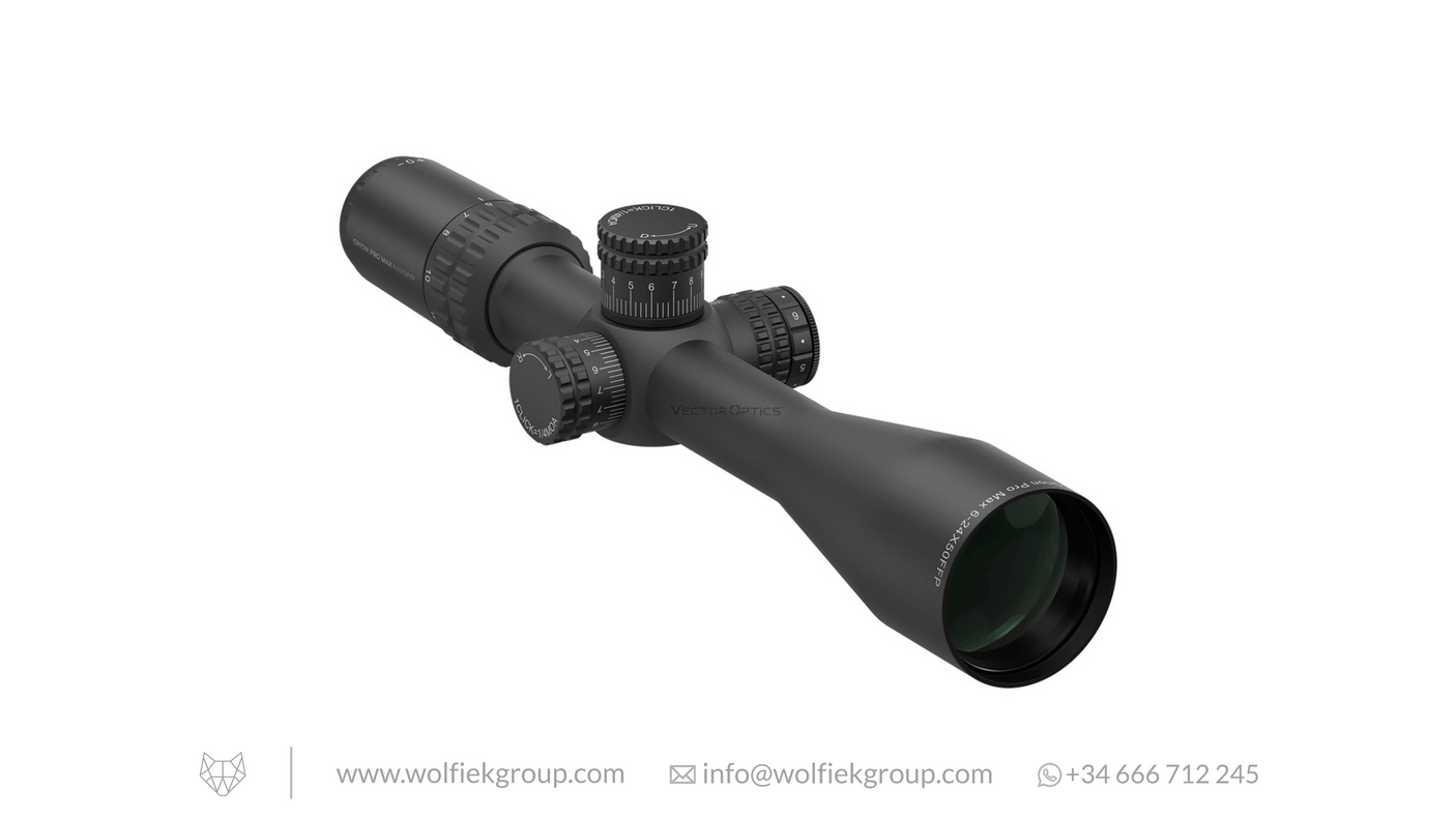 Vector Optics Orion Pro Max Riflescope - 6-24x50 FFP HD