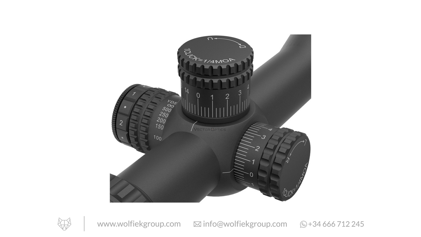 Vector Optics Orion Pro Max Riflescope - 6-24x50 FFP HD