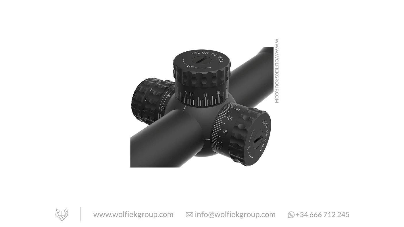 Vector Optics Sentinel-X Pro Center Dot Riflescope - 10-40x50