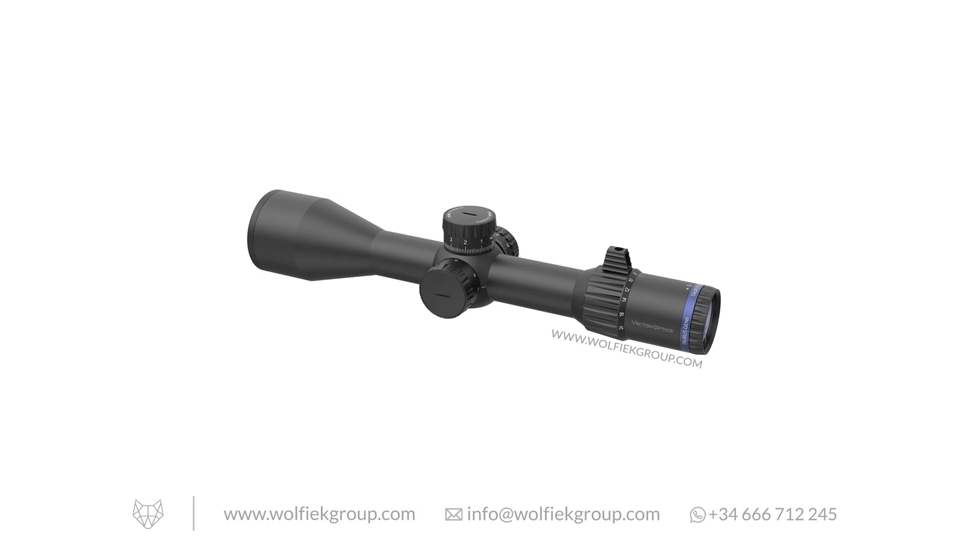 Vector Optics Taurus Gen II Riflescope - 3-24x56 ED FFP