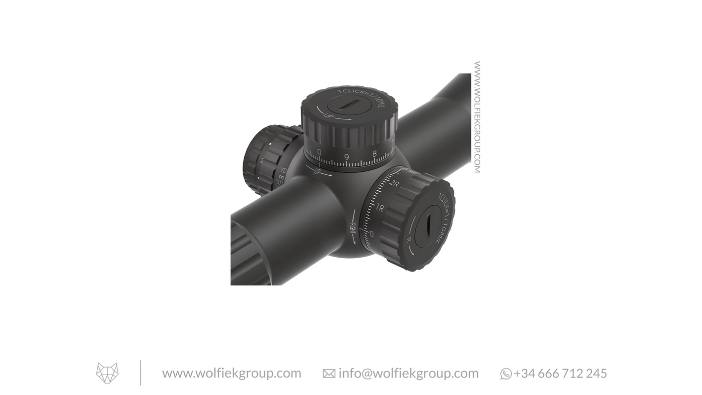 Vector Optics Taurus Riflescope - 6-24x50 HD MIL