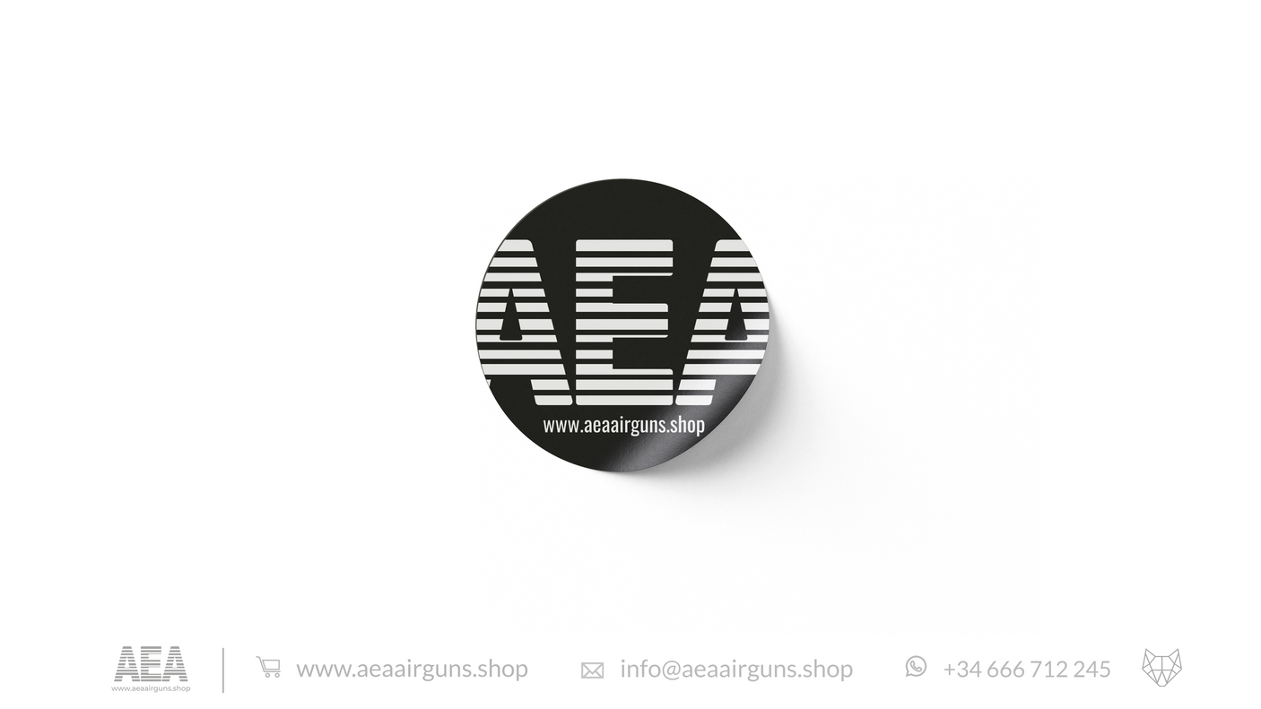 AEA round sticker