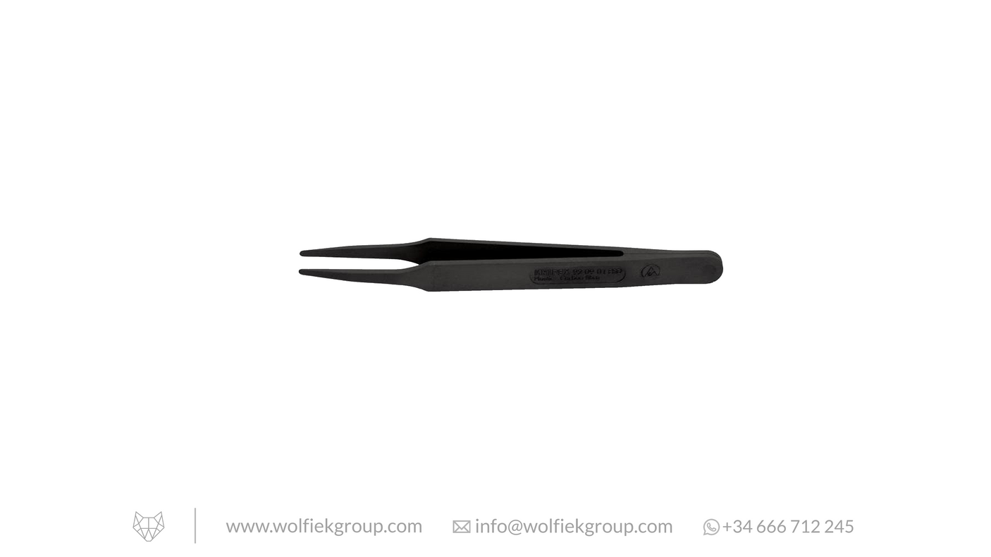Carbon fiber plastic tweezers