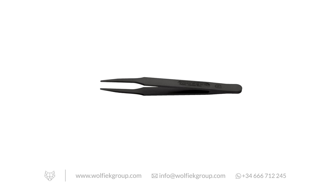 Carbon fiber plastic tweezers