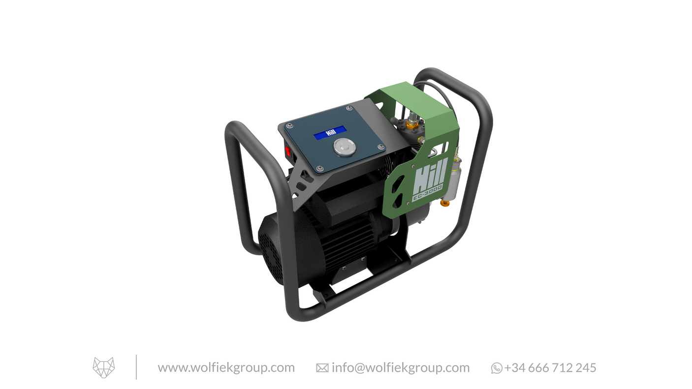 Hill EC-3000 · Compressor 300 bar 4500