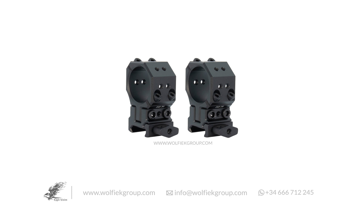 Eagle Vision Infinity Elevation Adjustable Riflescope Mounts - 30mm (INS/Forward)